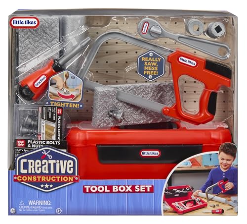 50% Off Little Tikes Creative Construction Tool Box Set for Kids - Image 5