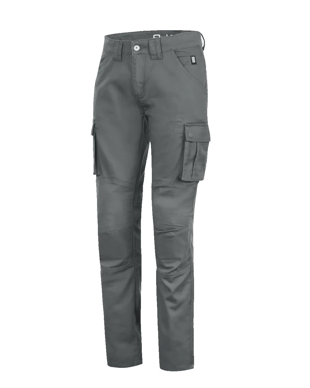 OJ Cargo Black Pantaloni Moto Uomo in Cotone Elasticizzato – Pantaloni Biker Casual con Tasche Multiple, vestibilità Comoda, Ideali per Guida e Uso Quotidiano, Nero EU 56