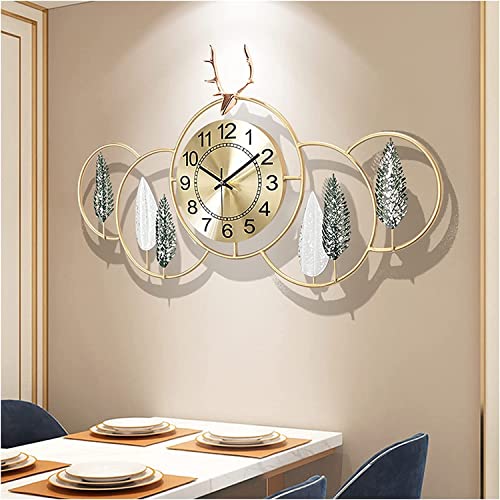 Horloges murales de salon au design paysage 3D pour un intérieur chic
