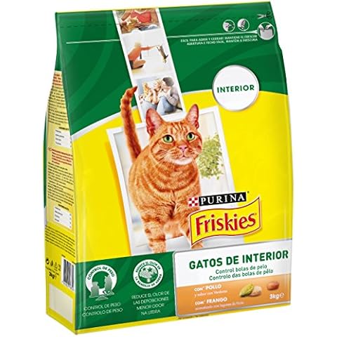 Purina Friskies Control Bolas de Pelo con Pollo y Verduras 3kg Cover