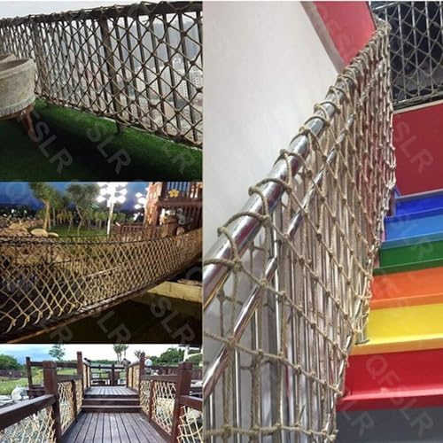 Red de seguridad para bebés con malla de protección anticaídas de 5x5m 7