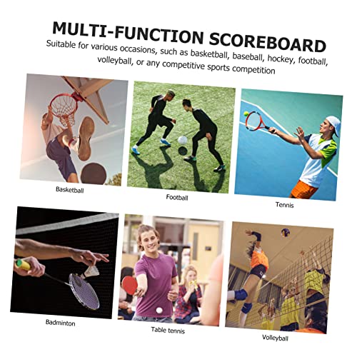 Marcador Multiusos para Juegos Deportivos con Paneles Rojo y Azul miniatura 5