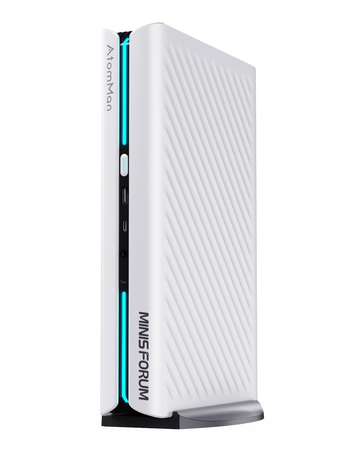 MINISFORUM Mini PC G1 Pro, AMD Ryzen 9 8945HX 16C/32T hasta 5,4 GHz, RTX 5060 Graphics Mini Gaming PC, 32GB de DDR5 y SSD de 1TB, Cuatro Salidas de vídeo HDMI x 2/DP x 3, 5G RJ45 LAN, Wi-Fi7, BT5.4