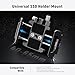 Neewer SSD Holder 40-65mm Quick Release SSD Bracket Mount with Cable Clamp Compatible with SmallRig Phone Cage for 16 Pro Max 15 Pro Max Samsung S24 Ultra T9 T7 T5 SanDisk, PA065