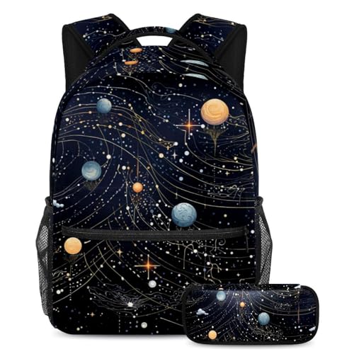 Sac de voyage ultime Starry Sky 2 pièces anti douleur de dos