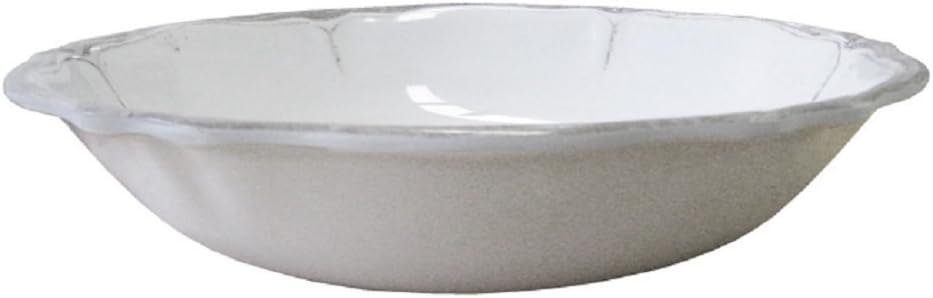 Rustica Antique Salad Bowl, 13.75", White