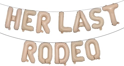 Miniatura 21 de Decoraciones de despedida de soltera occidental, globos de rodeo, pancarta de vaquera para despedida de soltera, suministros de fiesta del salvaje