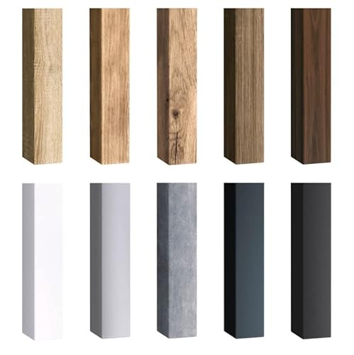 Klemp Musterset mit Farben für Wandlamellen, CLASSIC Lamellenwand aus MDF 30x40 mm, zur Überprüfung der Furnierfarben Cover