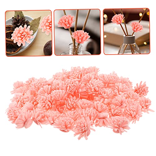 100pcs Palitos Difusores Pasivos de Aceite Esencial con Flor Artificial miniatura 7