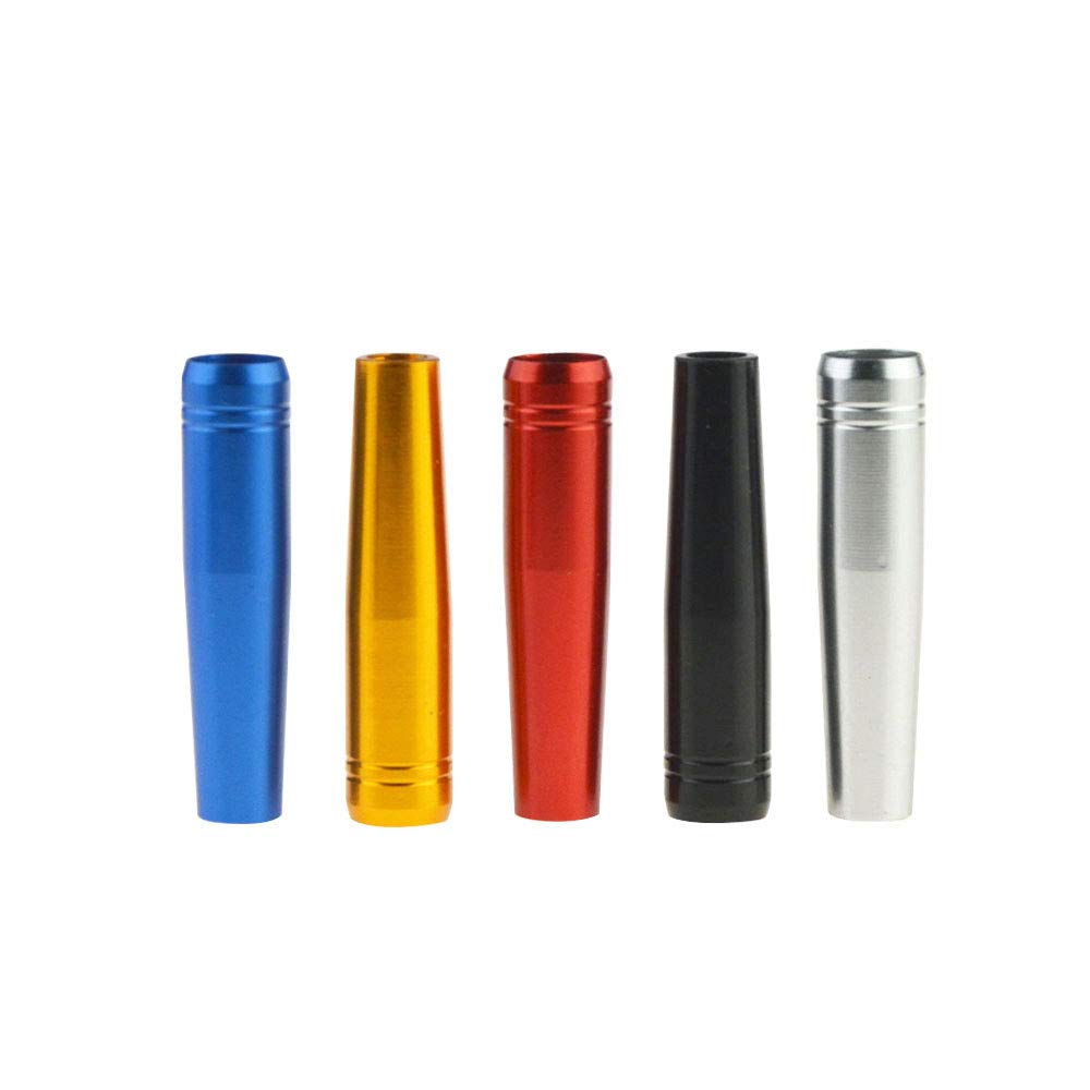 SHARROW 12pcs Tir à l'arc Flèche Insert en Aluminium Connecter la Pointe de Flèche pour Flèches en Bois de 8 mm Flèches en Bambou