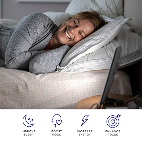 Verilux® HappyLight® Lumi - UV-Free LED Therapy Lamp, Bright White Light with 10,000 Lux, Adjustable Brightness, Detachable Stand, and Wall Mountable - Thumbnail 6