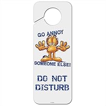 GRAPHICS & MORE Garfield Go Annoy Someone Else Plastic Door Knob Hanger Sign