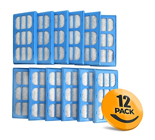 K&J 12-Pack of Compatible with Cat Mate & Dog Mate Fountain Replacement Filter