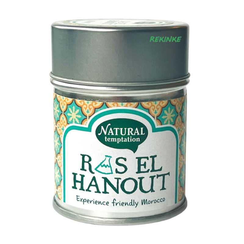 Nat. Temptation Ras el hanout kruidenmix bio 45g