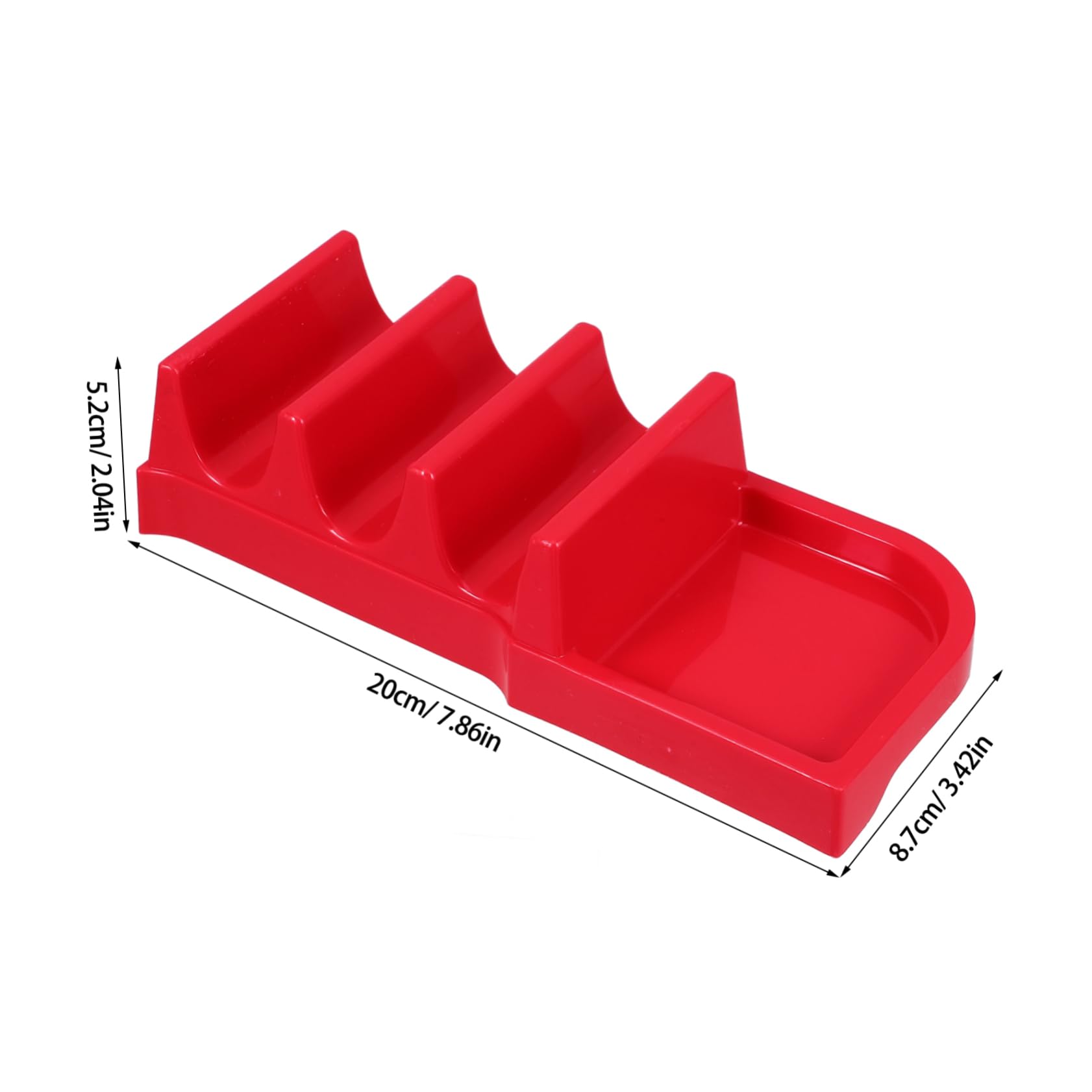 Cabilock Taco Serving Tray Set 4 Large Plates Sauce Tray Taco Holder Rack for Family Gatherings