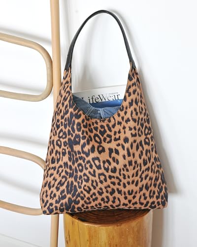 Bolso Tote Leopardo para Mujer con Cierre Magnético miniatura 2