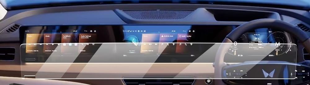 Screen Protector for Mahindra XUV 7XO, HD Clear 3 Layer Film | Not a Glass, HD Clarity, 3 Layer Protection, Dashboard Display, Easy Application-image-49