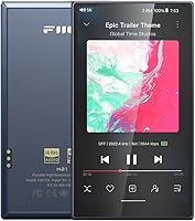 FiiO M21 Android 13 Hi-Res MP3 Player: Snapdragon 680, Quad CS43198 DACs, 950mW Desktop Mode, LDAC Bluetooth (Blue-Black)
