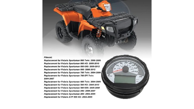 Ensemble Compteur De Vitesse Polaris 3280431 3280528 - Compatible Sportsman 400 à 800 (2004-2012)