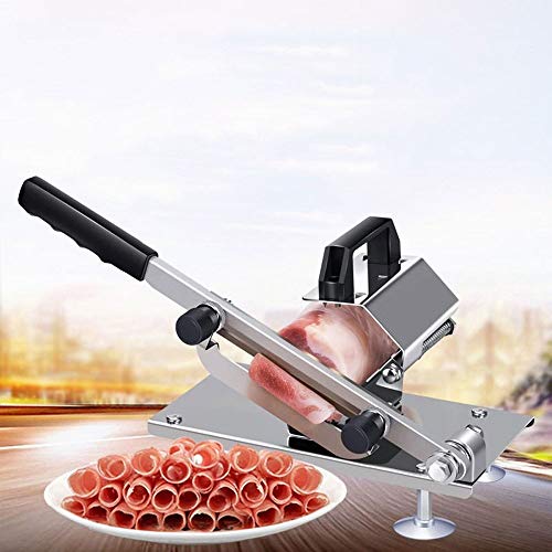 YFGQBCP aufschnittmaschine Manuelles Gefrorenes Fleisch-Schneideschneidemaschine Rindfleisch Slicer Rolle Fleisch… – Bild 3