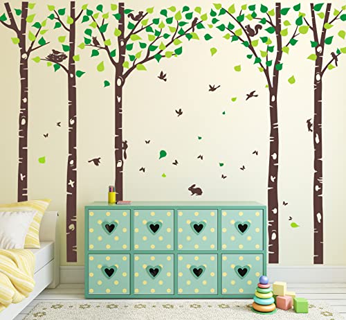 Vinilos Decorativos de Árboles de Abedul Grandes para Pared miniatura 5