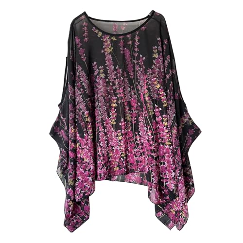 T-shirt ample en mousseline parfait pour un look hippie