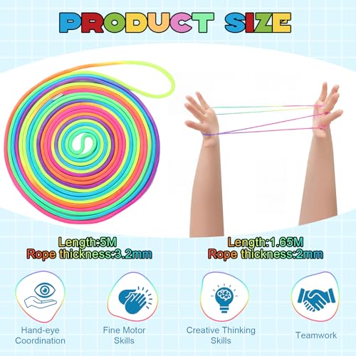 PullCrease 4 Pcs Cats Cradle Set