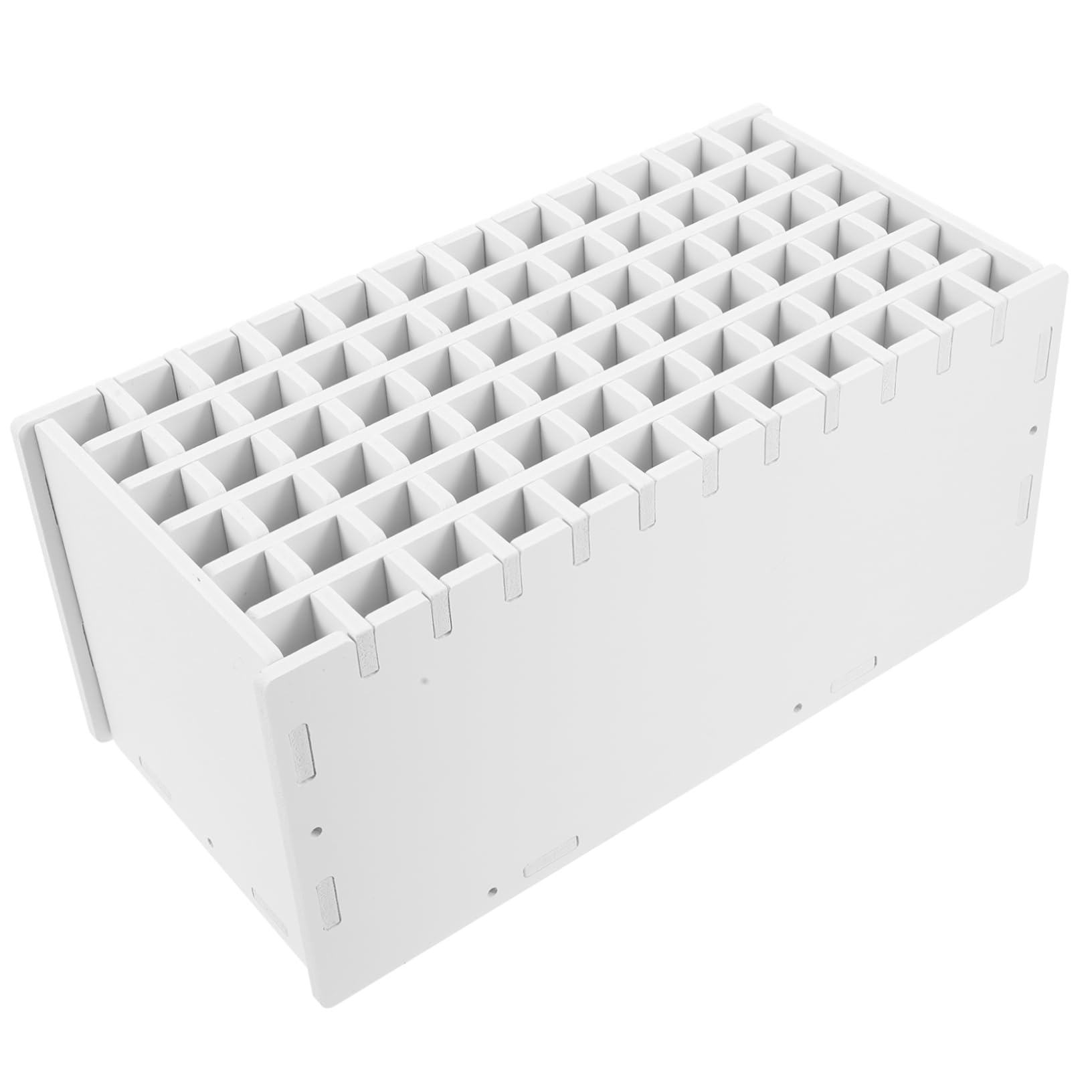 NUOBESTY Organizer da Scrivania per Penne in Scaffale Portaoggetti da Tavolo Scomparti Multipli Organizzazione da Ufficio per Cancelleria