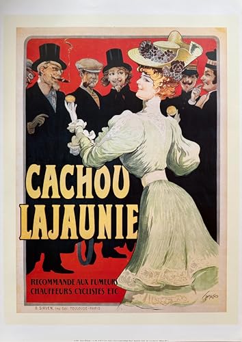 Affiche d'art Cachou Lajaunie 50X70 Cm au rendu d'impression premium