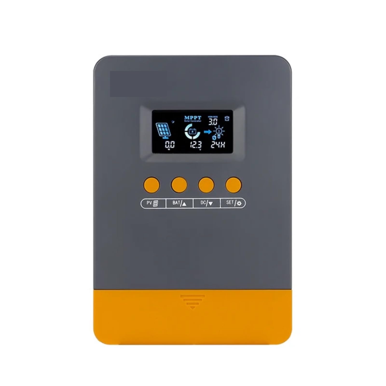 Solar Charge Controller, 25A 35A 45A MPPT Solar Charge Controller 12V 24V Auto 100V Panel Intelligent Regulator -acid/Lithium Battery(MPPT 25A)