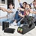 Ponkor Estación de Carga del Controlador Xbox One, Cargador Mando Xbox con...