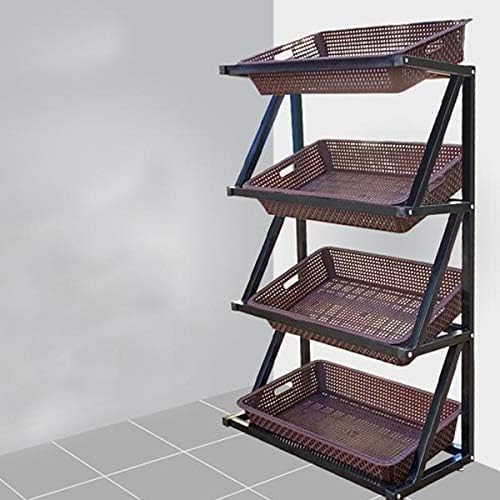 Amazon｜青果 野菜 フルーツ パン販売 多機能フレーム 組立簡単