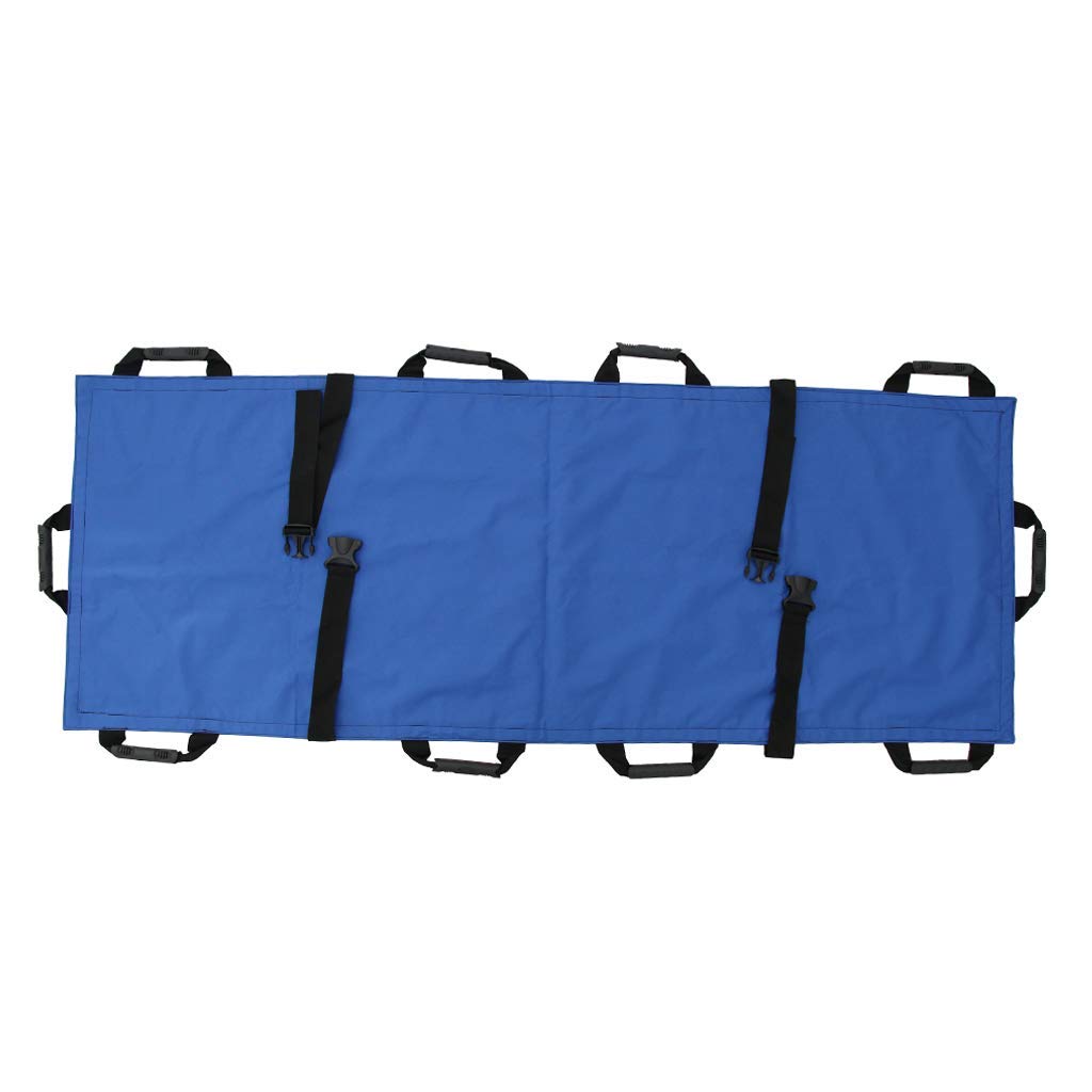 Oxford Soft Emergency Rescue Barella Impermeabile Pieghevole, Sistema di trasferimento del paziente Lift Assist per Le attività all'aperto di Sport scolastici dell'ospedale Domestico