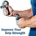AIXPI Grip Strength Trainer, Hand Grip Exerciser Strengthener with Adjustable Resistance 11-132 Lbs (5-60kg), Forearm Strengthener, Hand Exerciser for Muscle Building and Injury Recover 2 Pack - Image 5