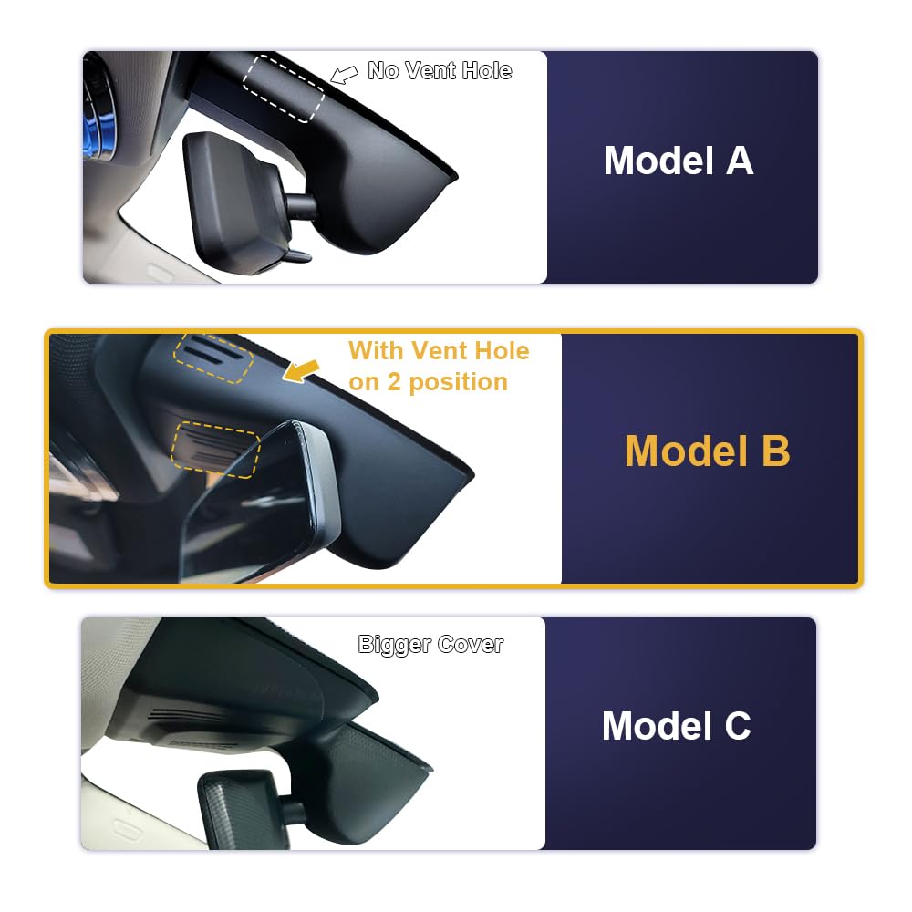 Fitcamx Front 2160P+Rear 1080P Dash Cam Adapts for BMW 3 4 M3 M4 2020-2024 (Model B) 330i 430i Xdrive 330e M340i M440i, OEM Style, Dual Loop Recording, WiFi & APP, G-Sensor,Easy to Set, 128GB Card