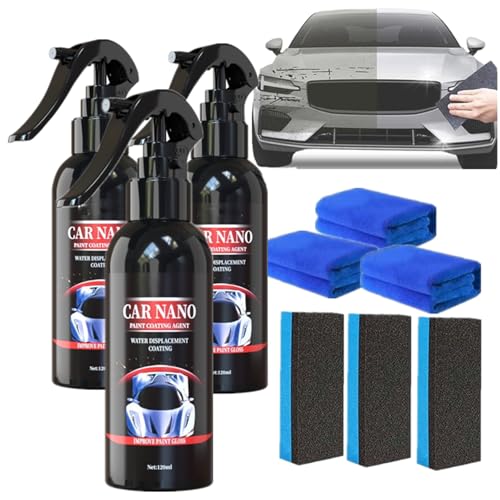 Nano-Car-Spray-Scratch-Repair-Auto-Nano-Ceramic-Coating-Polishing-Spray-120ML-3-PCS Nano Car Spray - Scratch Repair & Auto Nano Ceramic Coating Polishing Spray (120ML, 3 PCS) - Image 1