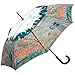 Regenschirm Stockschirm Damen Kunst Motiv Claude Monet MOHNBLUMENFELD