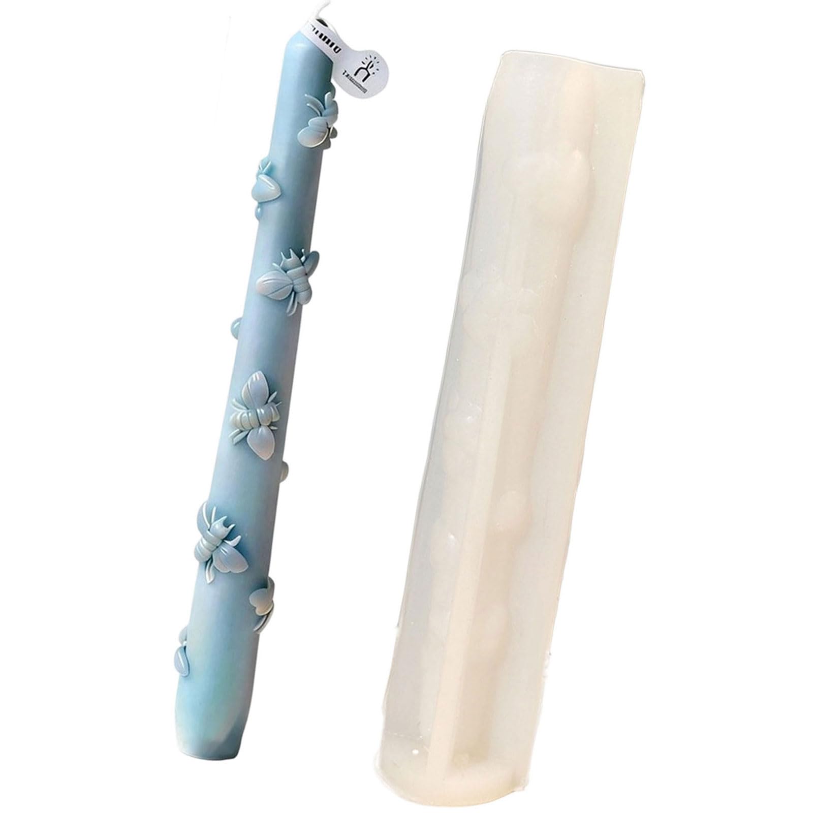 Xjdzineq Silicone Cylinder with Honeycombs Pattern for Soap Making Projects Soap