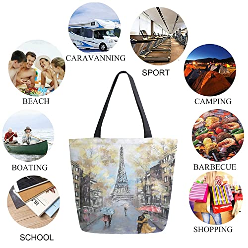 Chic Cute Fashion Style Pattern Extra Large Shoulder Tote Bag for Beach Travel Weekender Gym Grocery Shopping4