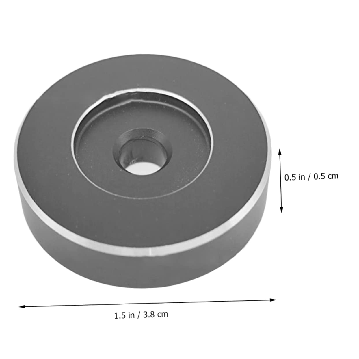 OSALADI Adattatore Leggero Da 45 Giri Da 5 Pezzi Per in Vinile Da 7 Pollici Accessorio Per Giradischi Facile Da Usare