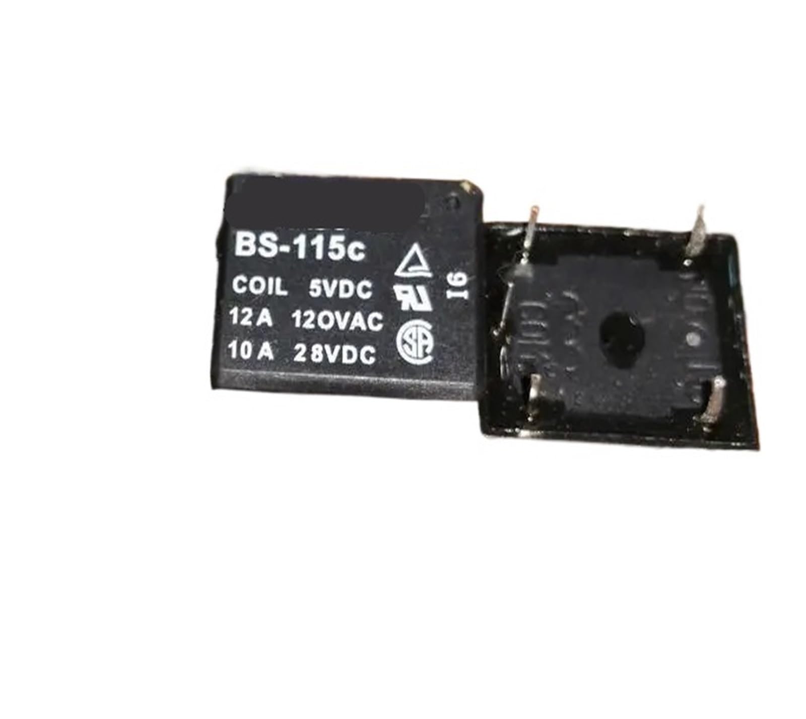 Relé BS-115C 5VDC de 5 pines tipo T73-1C microrelé electromecánico miniatura 3