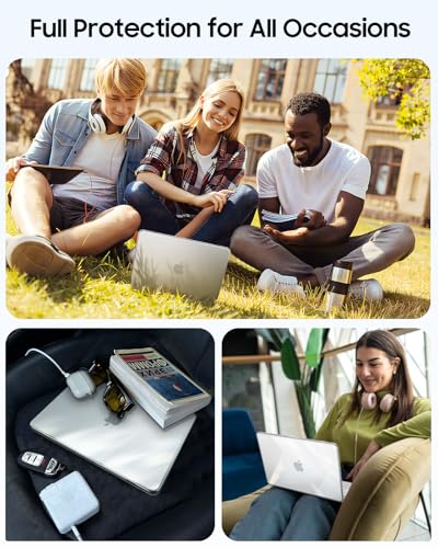 Image of Saco MacBook Neo Case 13 Inch A3404 (2026) - Crystal Clear Hard Shell Cover, Ultra Slim Lightweight Snap-On Protective Case for MacBook Neo with A18 Pro Chip