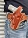 Cal38TT Tokarev TT-30,33,TTC,M57,M70A Leather Belt Custom Holster Tan Black (TAN)