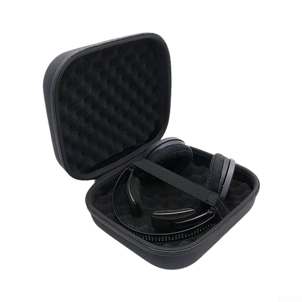Custodia rigida in EVA per cuffie Audio-Technica ATH-R70X, custodia portatile antiurto con strato in spugna rimovibile e manico
