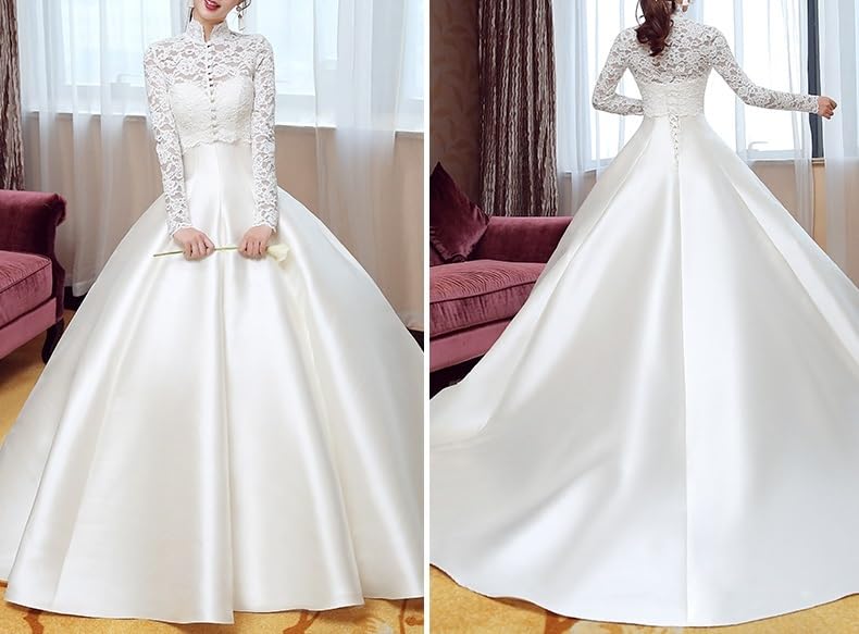 1pc White Full Sleeve Lace Floral Shawl Wedding Bridal Custom Bride Shrug Women Summer Bridal Shawl Accessories2