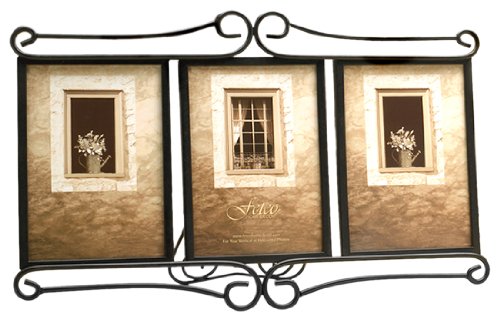 Fetco Home Décor 910246T Alton Triple Frame, Bronze