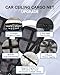 Car Ceiling Cargo Net with 2 Pockets - 31.5