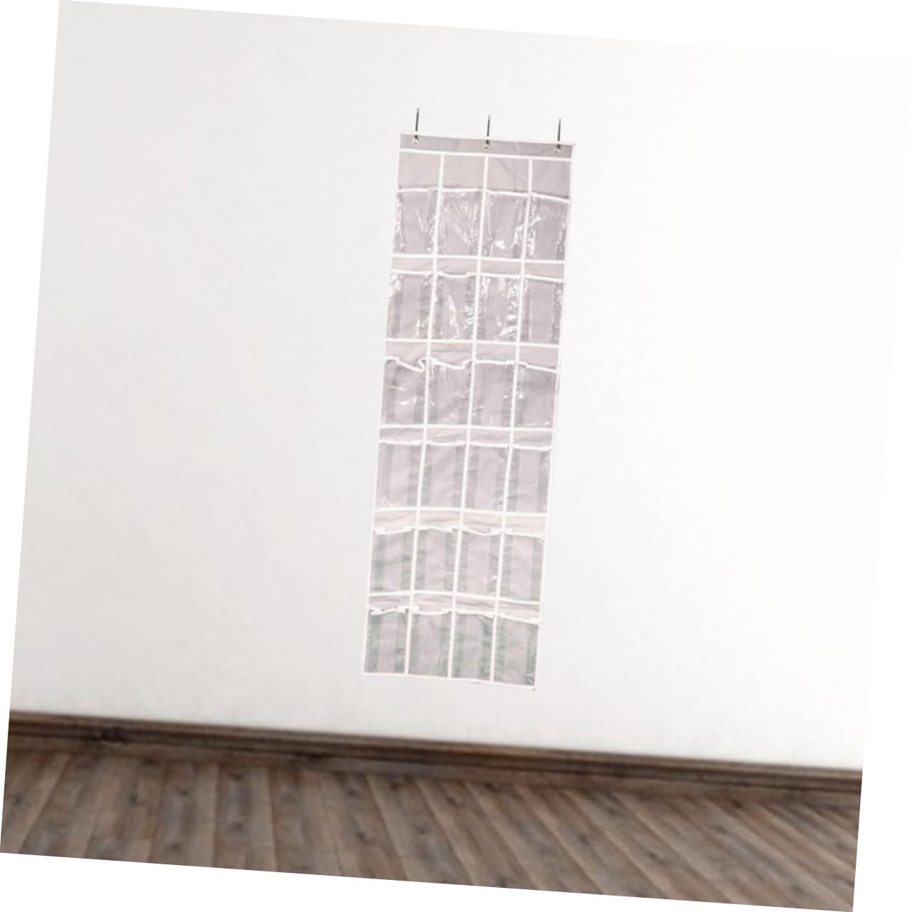 OFFSCH over The Door Shoe Rack 24 Grid Storage Bag Door Rear Hanging Wall Sundry Bag Waterproof
