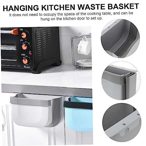 Caneca de basura plegable montada en pared para cocina miniatura 5