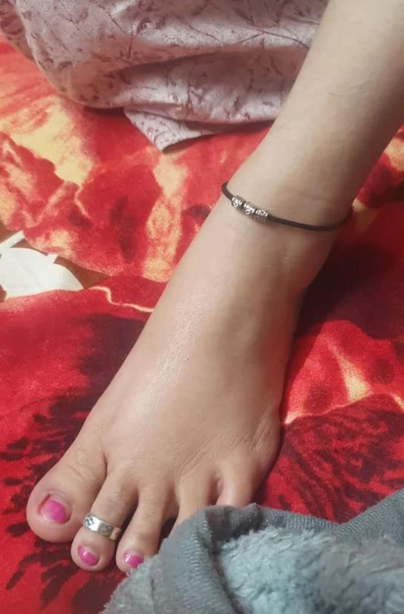 Thread Anklet, Delicate Foot Chain